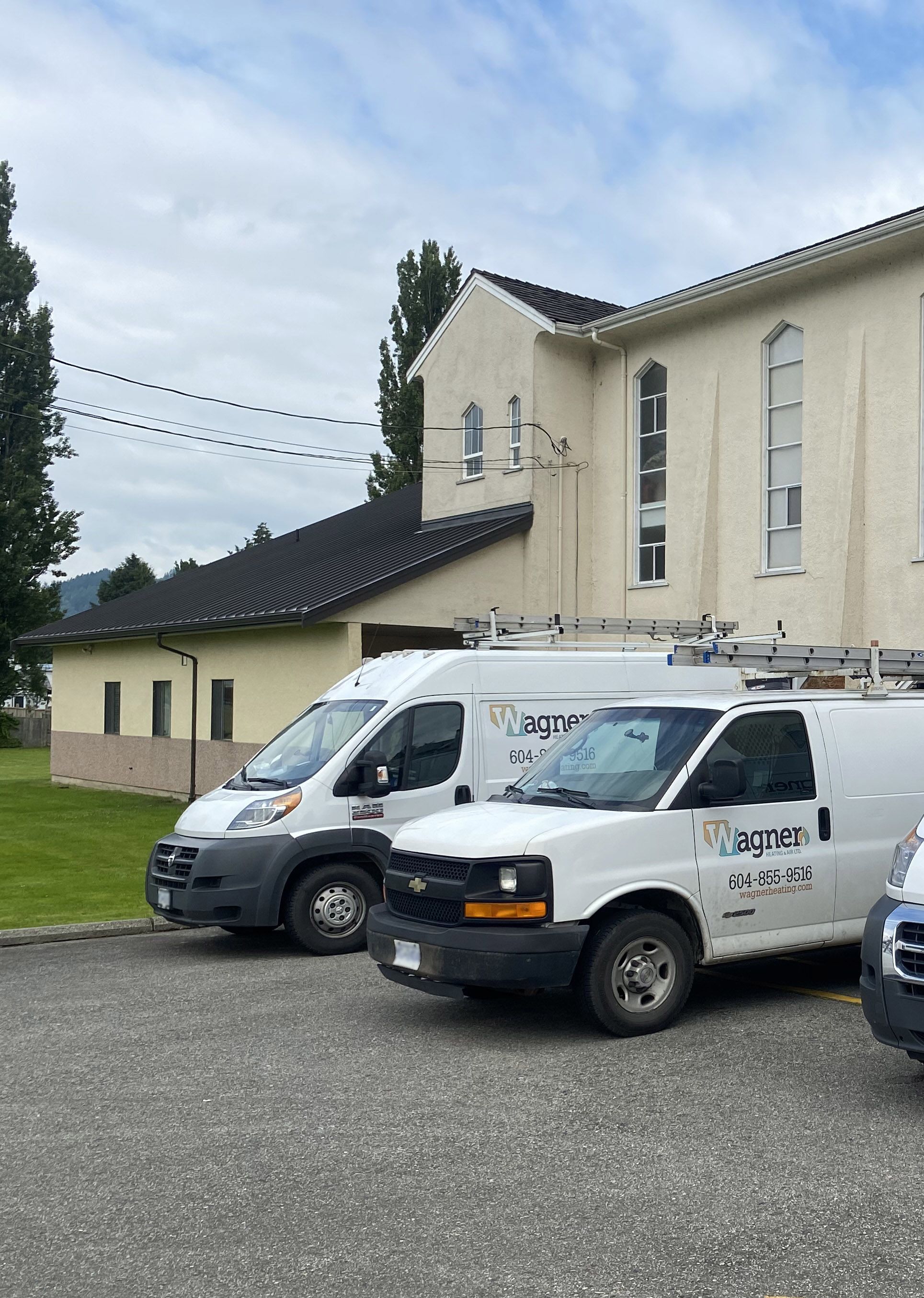 Wagner Heating van graphics